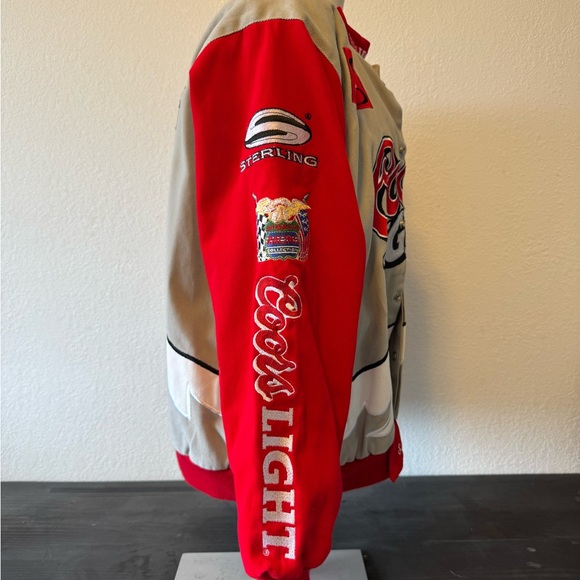 NASCAR Sterling Martin ~ “Coors Light” Racing Jacket - Picture 3 of 10